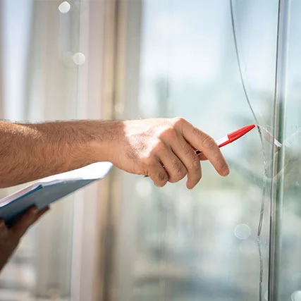 broken glass repair in St. Petersburg, FL